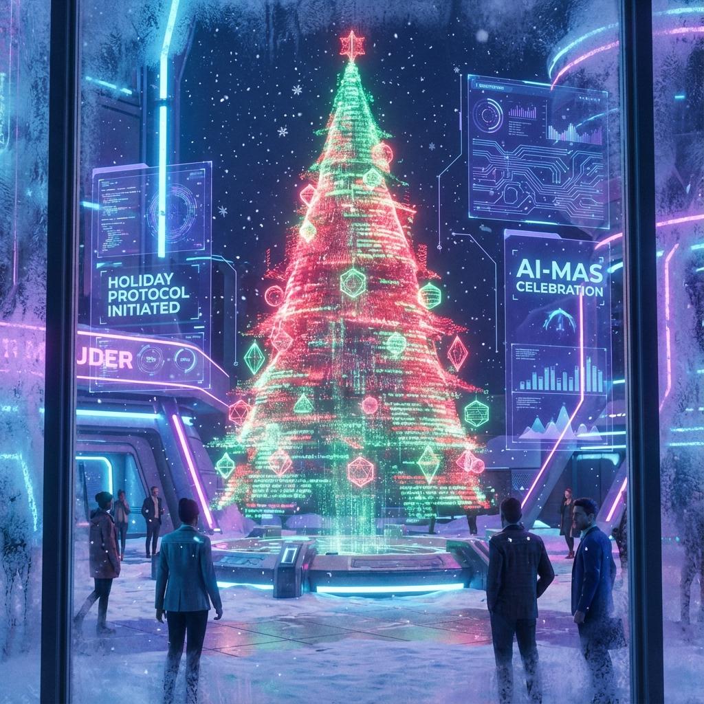 AI Generated Christmas Tree