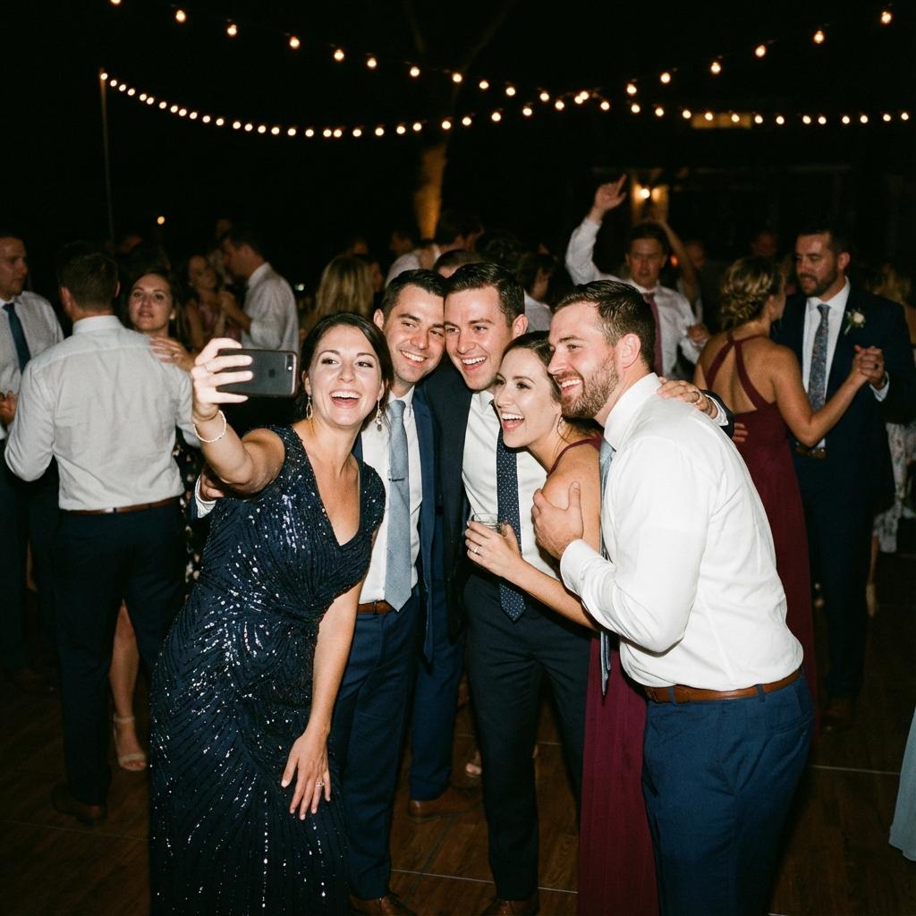 Guests at Wedding Reception